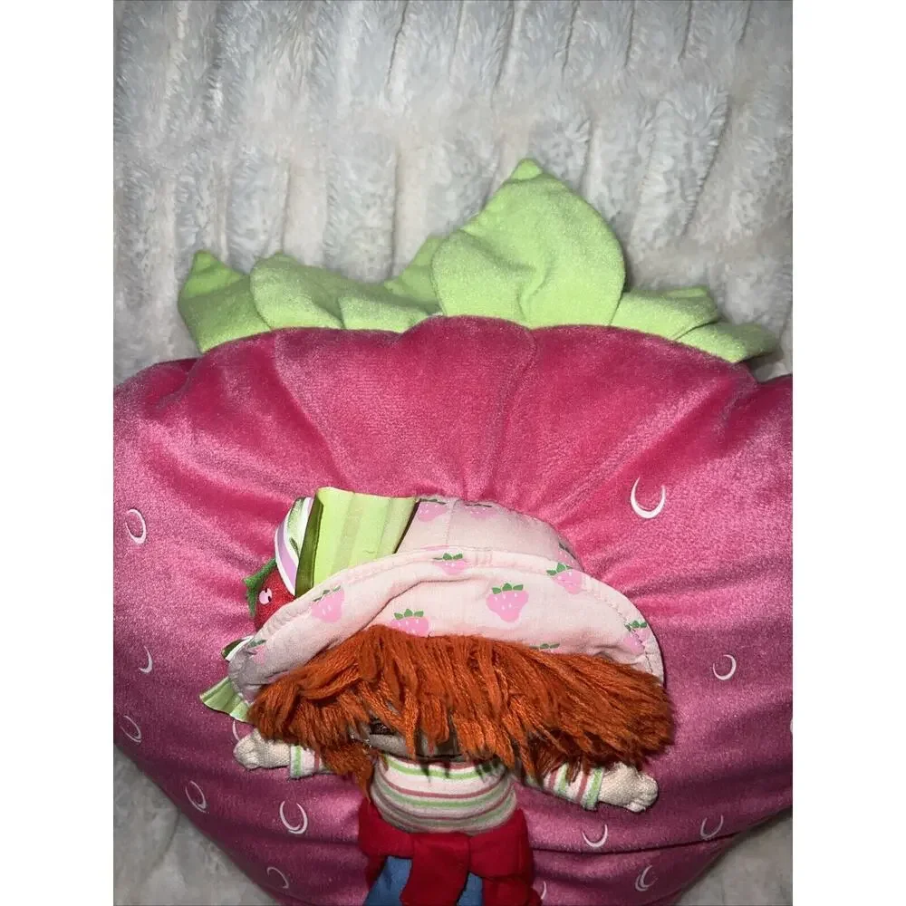 Vintage Strawberry‎ Shortcake Plush Pillow